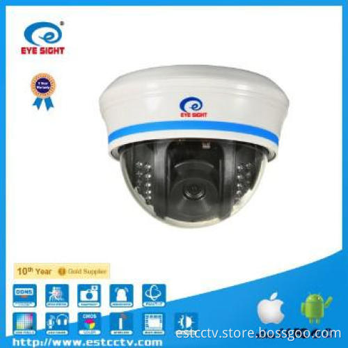 P2P Megapixel IR-CUT  Dome Wireless Camera System